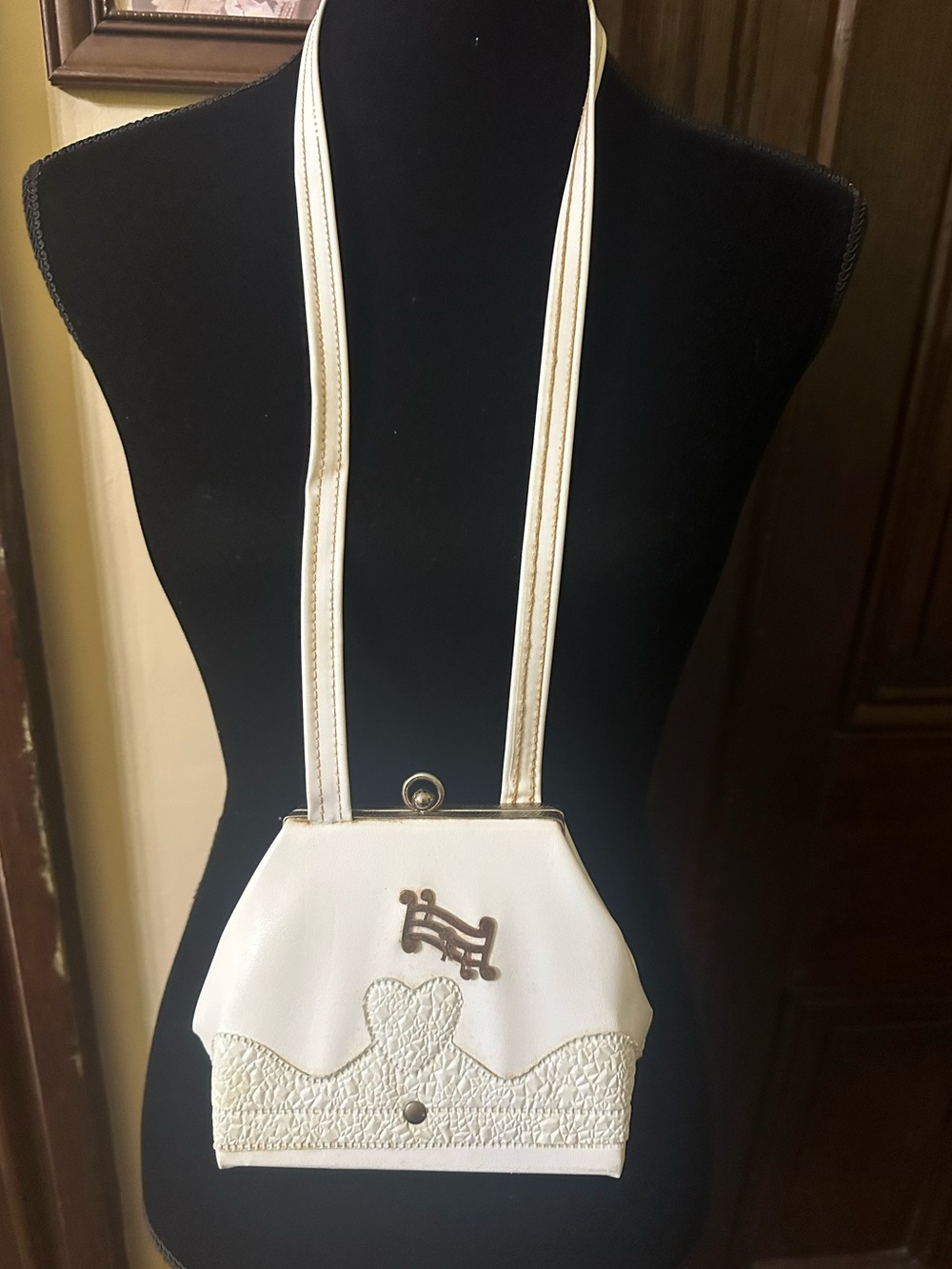 Vintage Rare Musical Child’s Handbag Mid Century